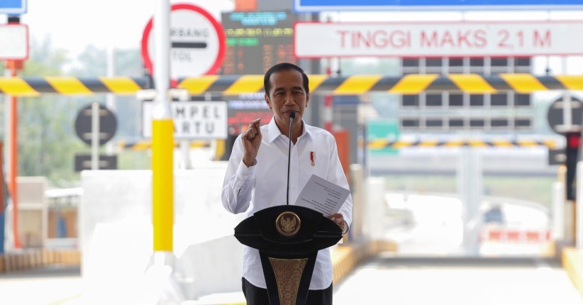 Resmikan Tol Pandaan-Malang, Jokowi: Gratisin Dulu Sampai Lebaran