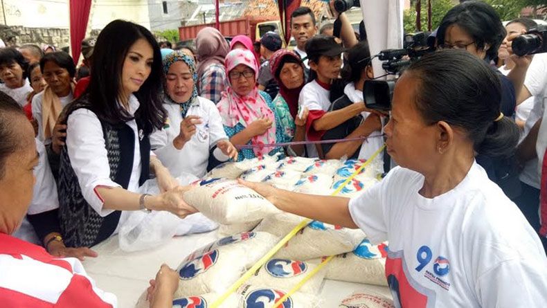 Tekan Kesenjangan Sosial, Perindo Gelar Bazar Murah di Pademangan