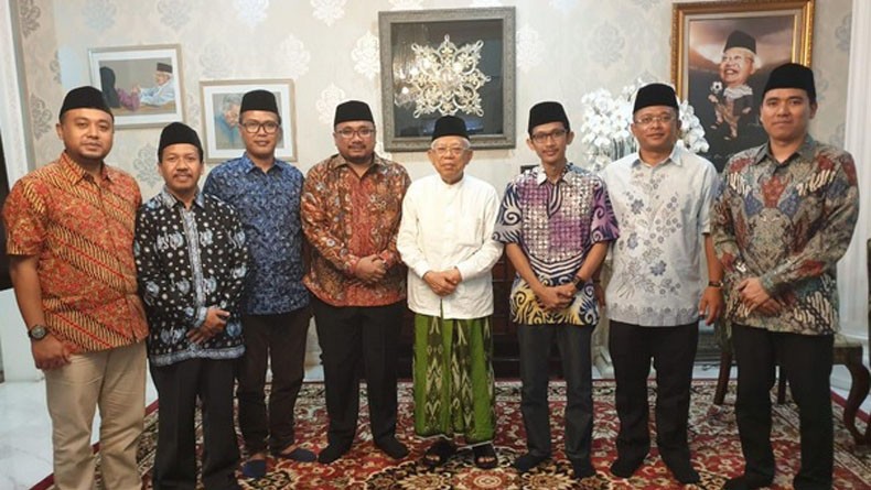 Jelang PKN VII GP Ansor, Yaqut Temui Ma'ruf Amin