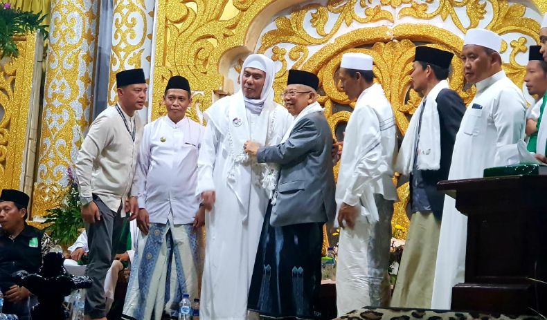 Ma'ruf Amin Hadiri Haul Syeikh Abdul Qodir Jaelani