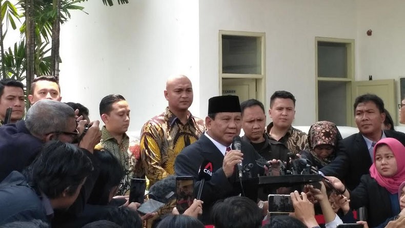 Usai Dilantik, Prabowo Menuju Kemenhan