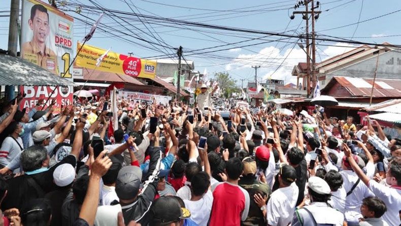 Kampanye Terbuka di Manado, Prabowo: Torang Samua Basudara