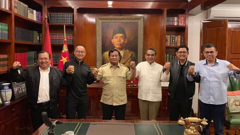 Bertemu 5 Sekjen Partai Koalisi, Pesan Prabowo Lawan Kecurangan Pemilu
