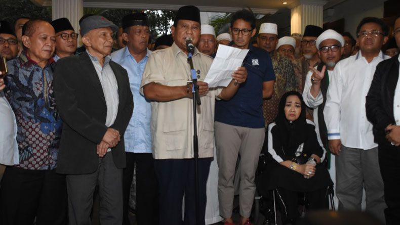 BPN Siap Terima Kekalahan Prabowo-Sandi Jika Pilpres 2019 Jurdil