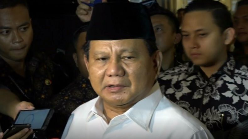 Bertemu Tokoh, Prabowo Singgung Dugaan Kecurangan Pilpres