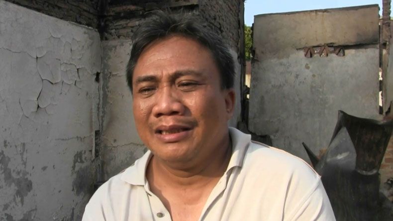 Kebakaran Jelambar, Rasidi Menangis Usaha Jual Beli Motornya Hangus
