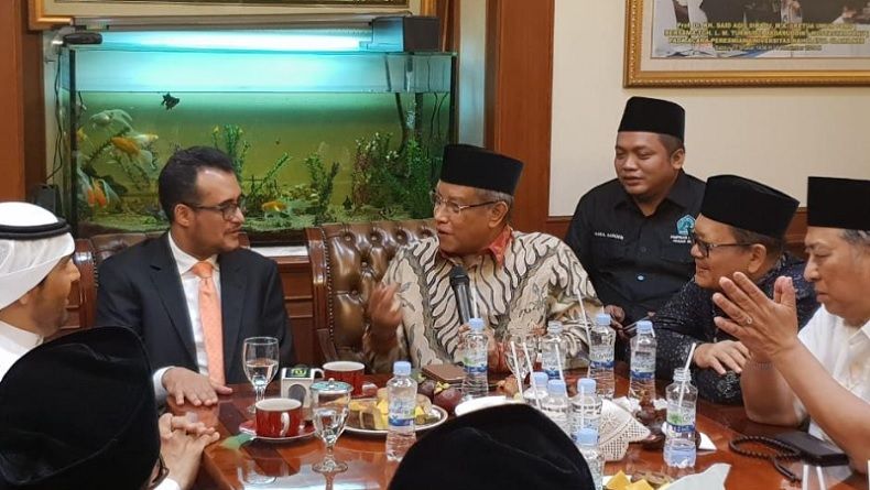 Dubes Baru Arab Saudi Kunjungi PBNU untuk Akhiri Polemik Bendera