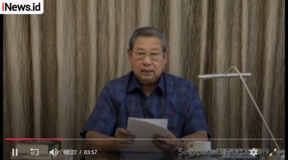 Ini Alasan SBY Sampaikan Kanker Darah Ani Yudhoyono via Video