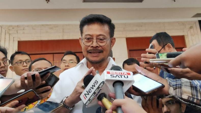 Syahrul Yasin Limpo Resmikan Pusat Data Pertanian Nasional