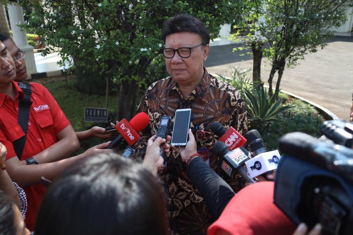 Waspada, Surat Palsu Mengatasnamakan Menteri PAN RB Tjahjo Kumolo