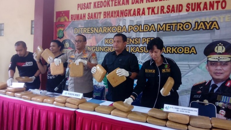 Kronologi Pengedar Ganja 210 Kg Tewas Ditembak Polisi