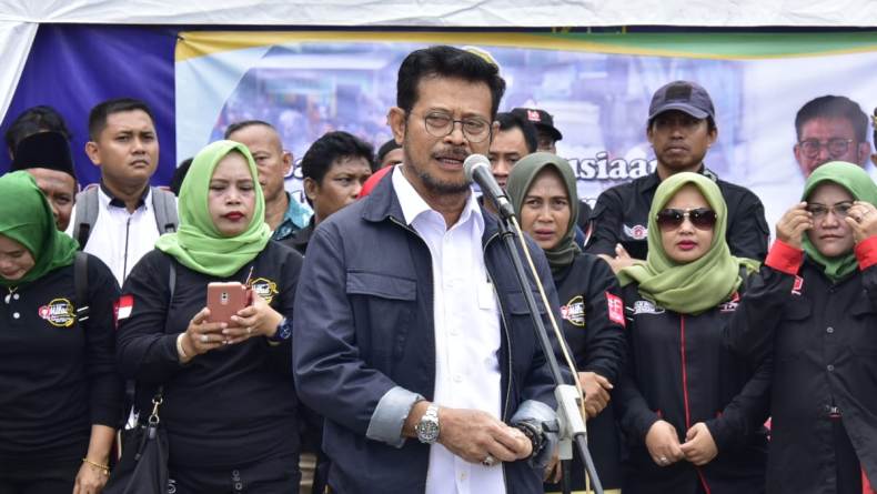 Banjir di Awal Tahun, Mentan Jamin Distribusi Pangan Aman