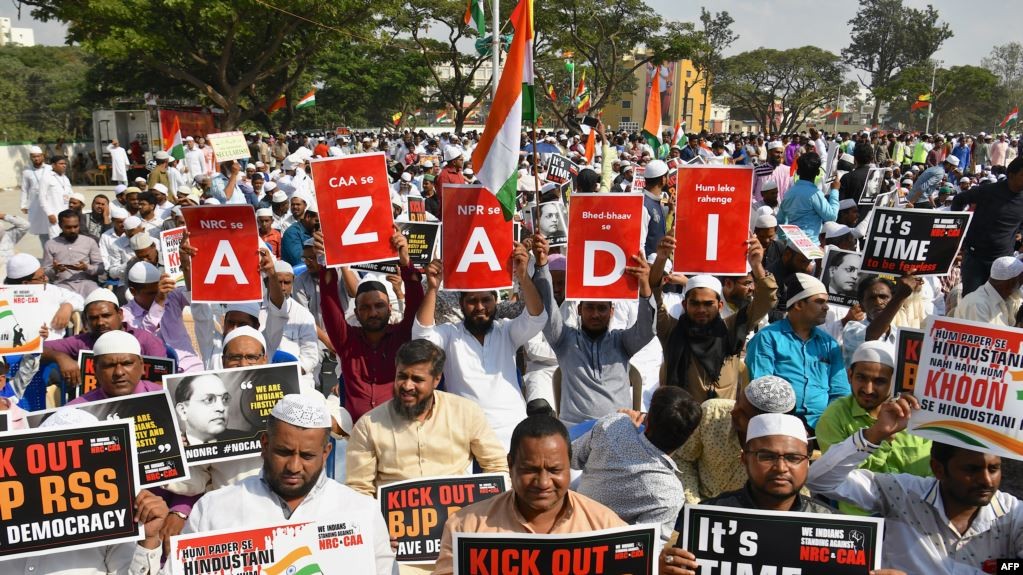 100.000 Orang di India Selatan Gelar Protes Tolak UU Anti-Muslim