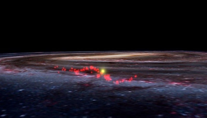 Astronom Temukan Struktur Gas Berbentuk Gelombang, Mirip Riak di Kolam