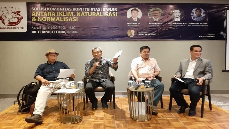 Dosen ITB Minta Anies Tak Jadikan Naturalisasi Solusi Tunggal Atasi Banjir Jakarta