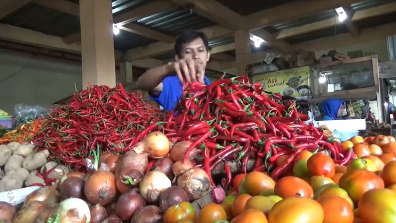 Kabar Baik, Harga Cabai dan Bawang di Ambon Terpantau Turun