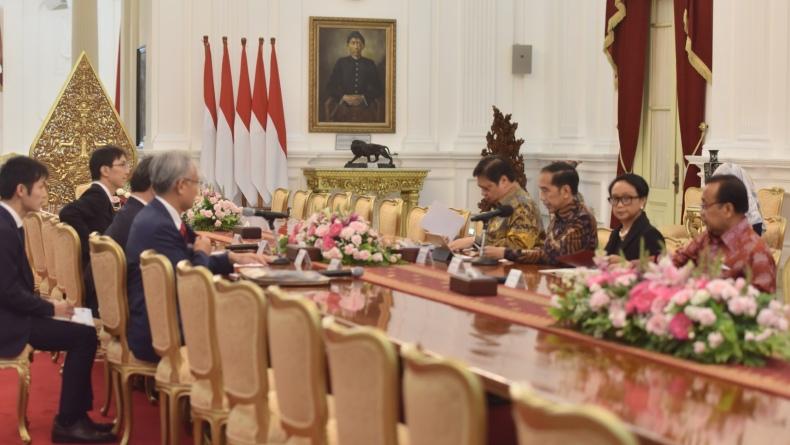 Bertemu Menlu Toshimitsu, Jokowi Ajak Jepang Tambah Investasi di Natuna