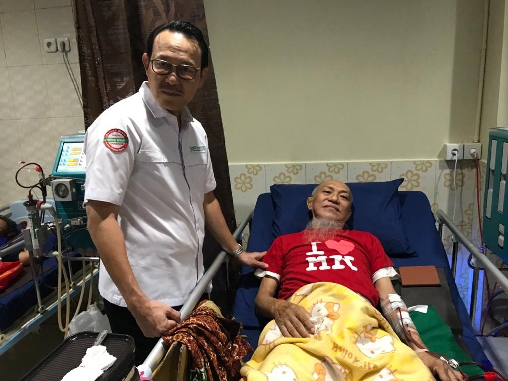 Dirut BPJS Kesehatan Tinjau Pelayanan Cuci Darah Gunakan Finger Print