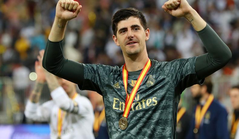 Tak Terima jika Barcelona Dinyatakan Juara, Courtois Sebut Kualitas Real Madrid Lebih Baik