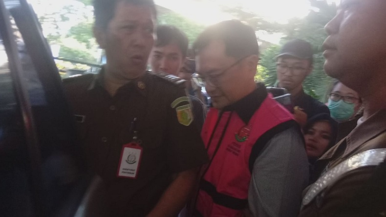 Penampakan Beny Tjokro Digelandang Kejagung ke Tahanan Kasus Korupsi Jiwasraya