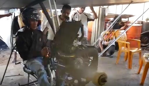 5 Kali Terbang, Pesawat Buatan Montir di Pinrang Bertenaga Mesin Ninja 150 CC