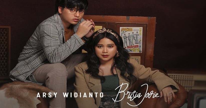 Brisia Jodie dan Arsy Widianto Kembali Berkolaborasi di Single Rindu Dalam Hati