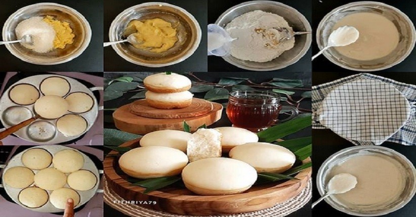 Legitnya Apem Panggang Tape Singkong, Teksturnya Lembut Mudah Dibuat