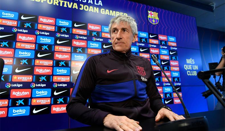 Quique Setien Berpeluang Besar Dipertahankan Barcelona
