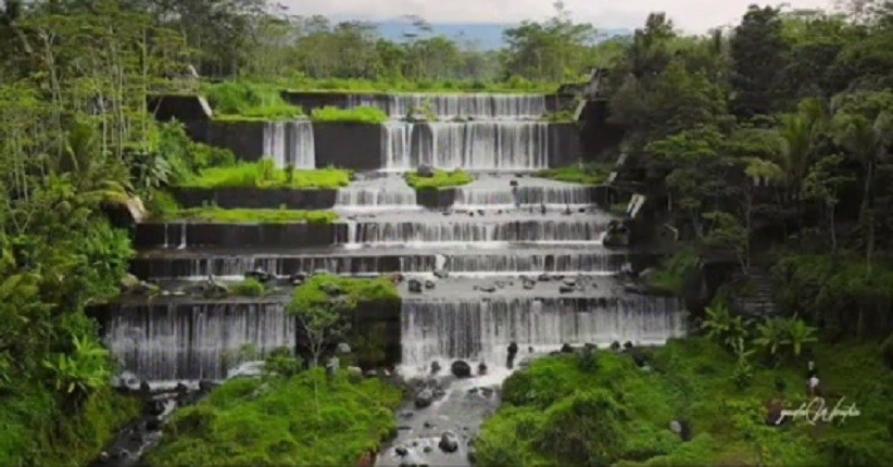 Bendungan Watu Purbo di Sleman Miliki Keindahan Luar Biasa