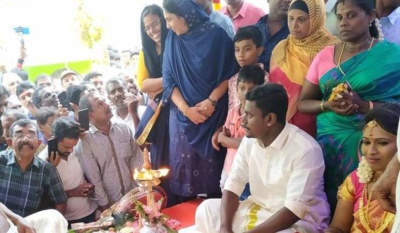 Viral, Pengantin Hindu di India Menikah di Masjid