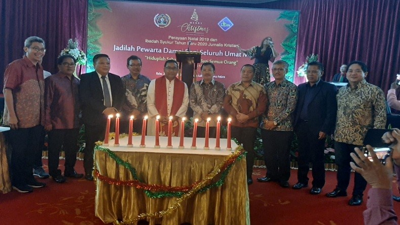 Perayaan Natal Jurnalis Kristiani, Menkes Terawan: Jadilah Sahabat bagi Orang Lain