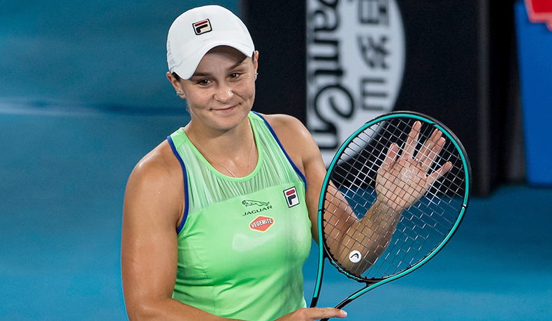 Ashleigh Barty ke Perempat Final, Jabeur Kembali Bikin Kejutan di Australia Terbuka 2020