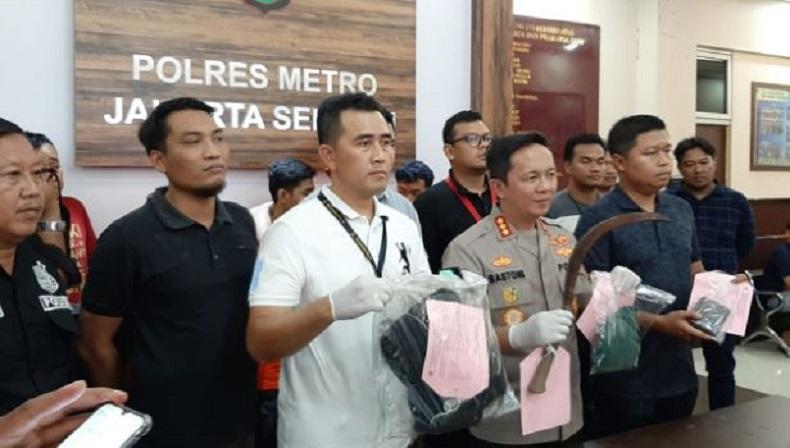4 Pelaku Begal di Warteg Pesanggrahan Ditangkap, Hasil Curian untuk Beli Sabu