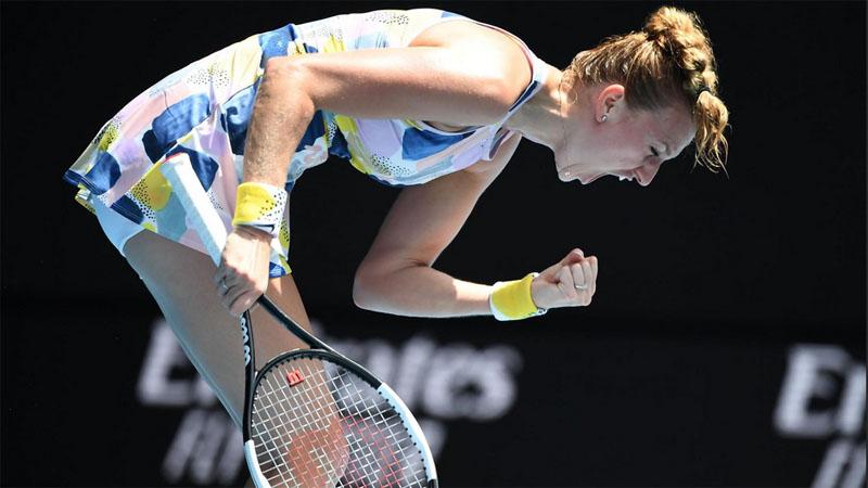 Bangkit, Kvitova Melaju ke Perempat Final Australia Terbuka