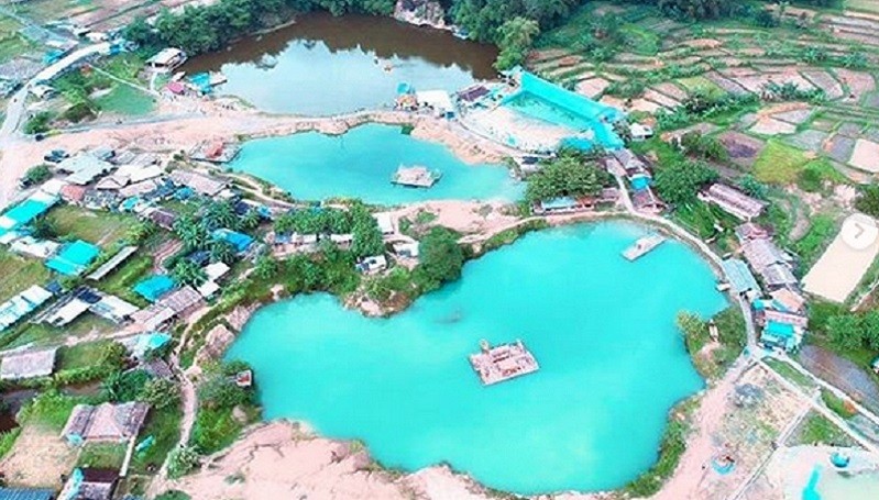 Telaga Biru Cisoka, Spot Wisata Unik di Tangerang
