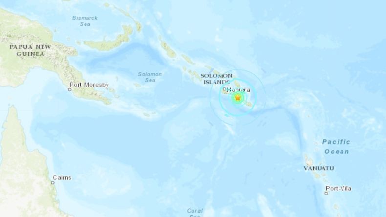 Gempa Bumi Bermagnitudo 6,3 Guncang Kepulauan Solomon, Tak Timbulkan Tsunami