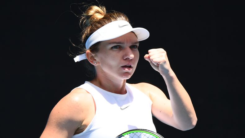 Simona Halep Kalahkan Elise Mertens meski Sempat Khawatir