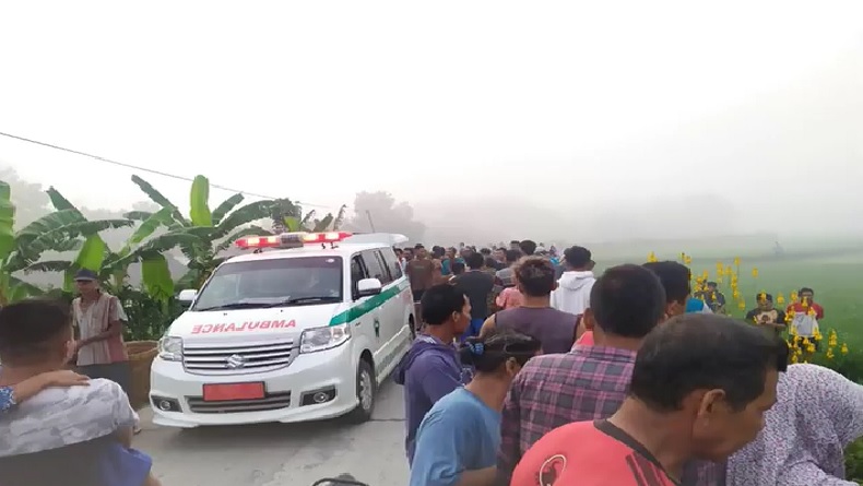 Warga Grobogan Digegerkan Penemuan 2 Mayat Pemuda Beserta Motor di Parit