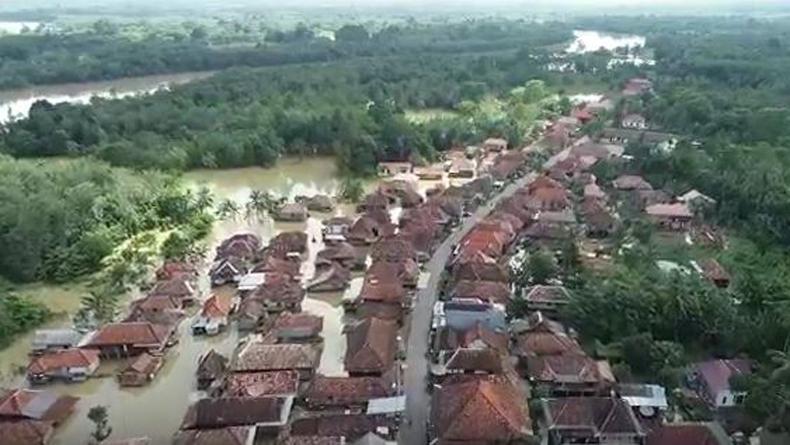 Sungai Lematang di PALI Sumsel Meluap, Ratusan Rumah Warga Terendam Banjir