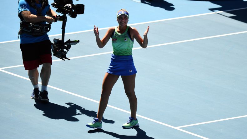 Taklukkan Ashleigh Barty, Sofia Kenin Tatap Final Grand Slam Pertamanya