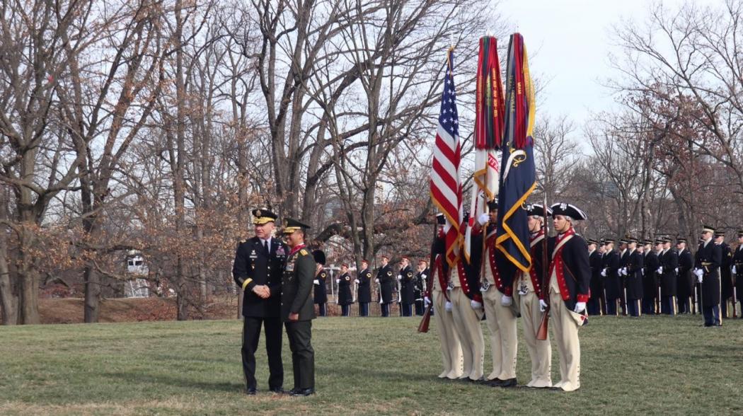 KSAD Andika Perkasa Terima Medali Kehormatan dari AS
