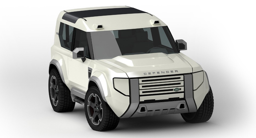 Muncul Penampakan SUV Mungil Baby Land Rover Defender