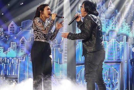 Duet dengan Ari Lasso, Mahalini Dapat 5 Standing Ovation dari Juri dan Bintang Tamu Rossa