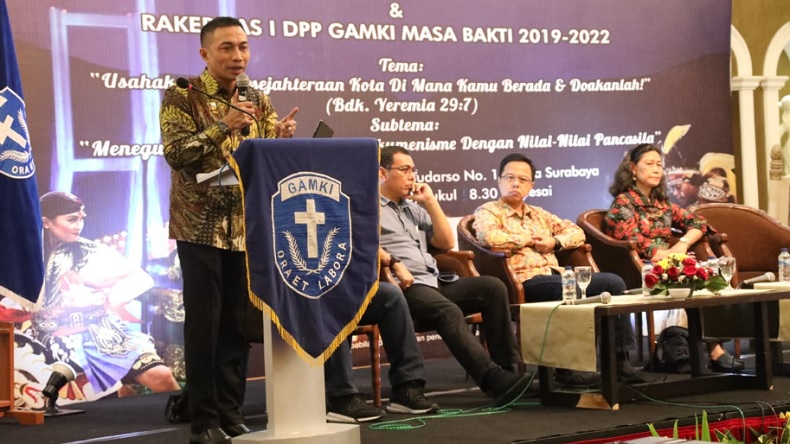 Wakil Kepala BSSN Dharma Pongrekun Ajak Milenial Amalkan Nilai-Nilai Pancasila