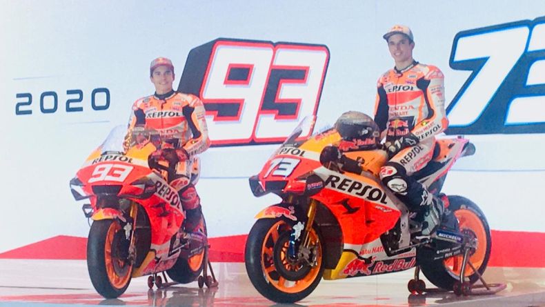 Repsol Honda Luncurkan Motor MotoGP 2020 di Jakarta