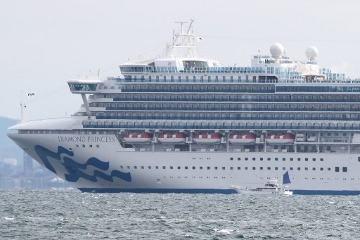10 Orang di Kapal Pesiar Jepang yang Dikarantina Positif Virus Korona