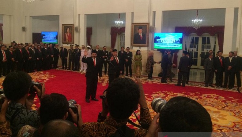 Presiden Jokowi Lantik Yudian Wahyudi sebagai Kepala BPIP Baru