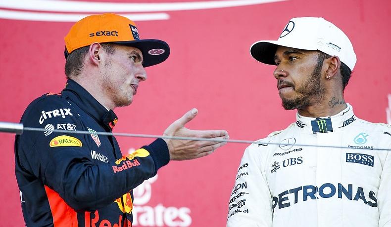 Sentuh Mobil Lewis Hamilton, Max Verstappen Kena Denda Ratusan Juta Rupiah
