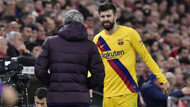 Gerard Pique Pastikan Cederanya Tidak Terlalu Parah