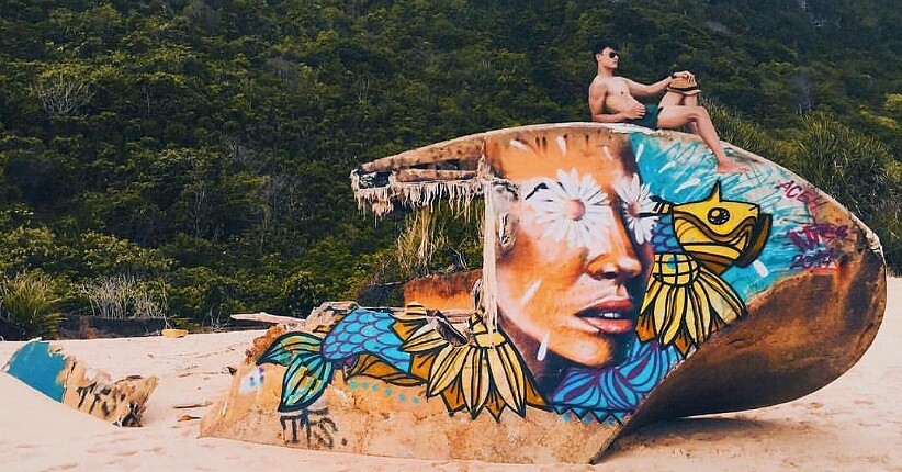 Menjelajahi Pantai Nyang Nyang Bali, Indah & Instagramable Bisa Swafoto di Puing Kapal